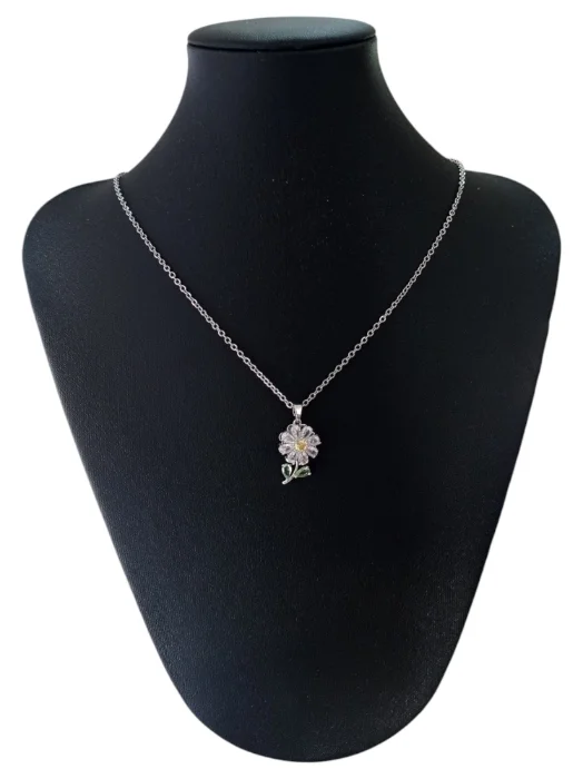 Collares de Acero Quirúrgico con Dije Giratorios