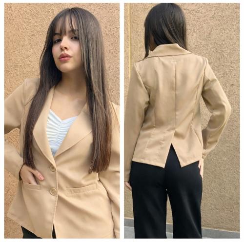 Blazer Sastrero con Boton - Miniatura 5