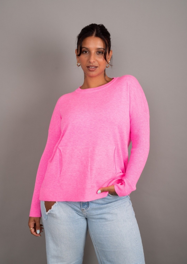 Sweater con Bolsillos G12 Oversize Bremer - Imagen 2