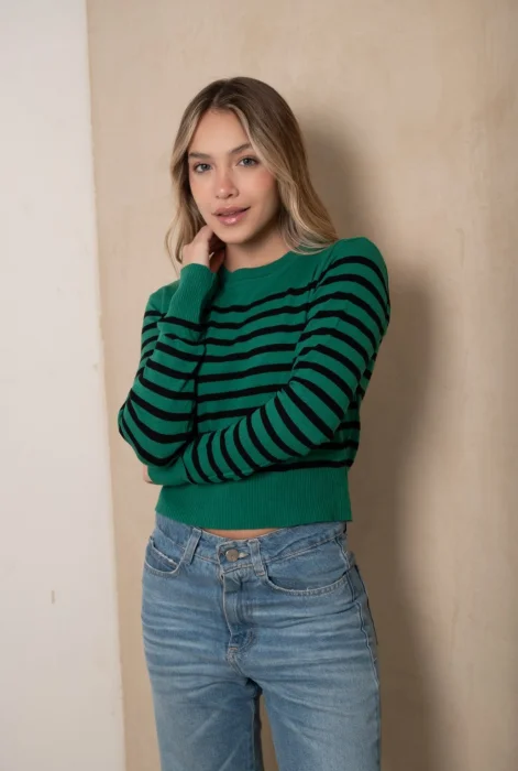Sweater París Rayado G12 Bremer