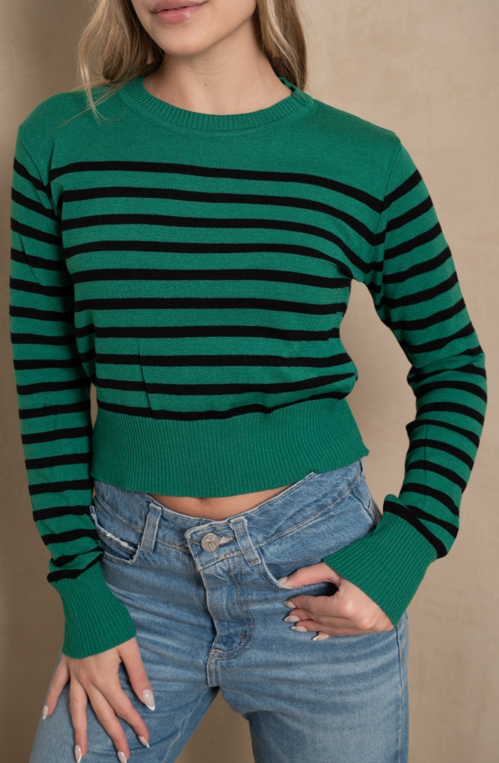 Sweater París Rayado G12 Bremer - Imagen 2