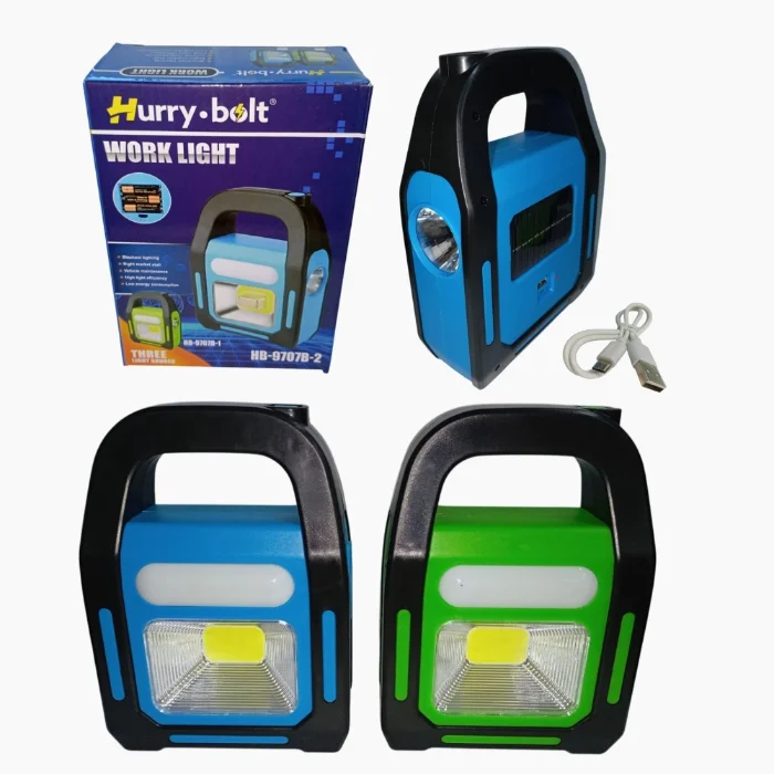 Lampara Linterna Led Solar 3 en 1 Recargable (av24810)