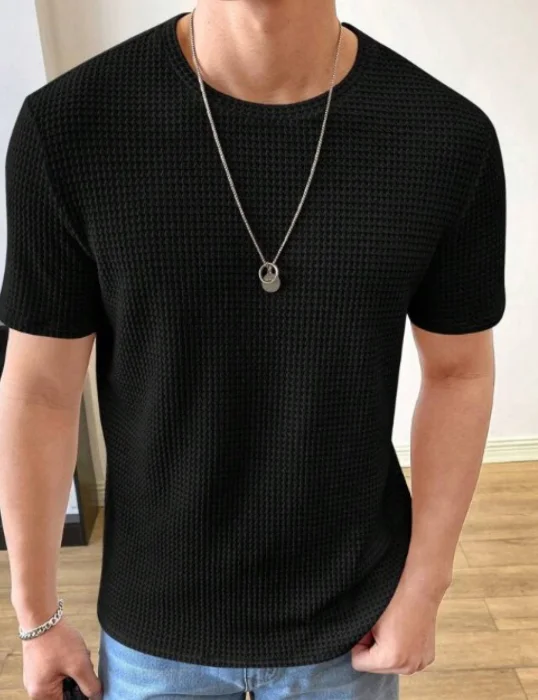 Remera Clasica  Waffle