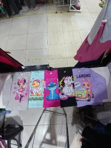 Camisetas de Algodón Nena