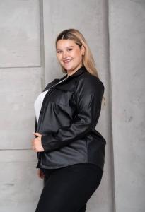 Camisaco Cuerina Talles Especiales - Miniatura 2