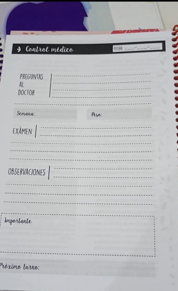 Agenda de Embarazo - Imagen 3