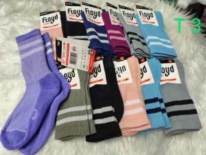 Medias Algodón T 3 Floyd C/toalla