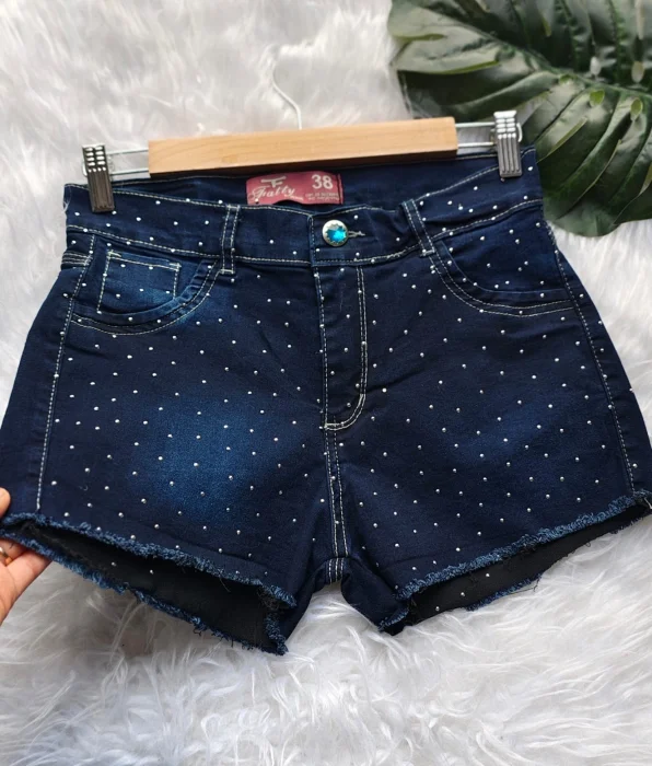 Short Elastizado con Brillo