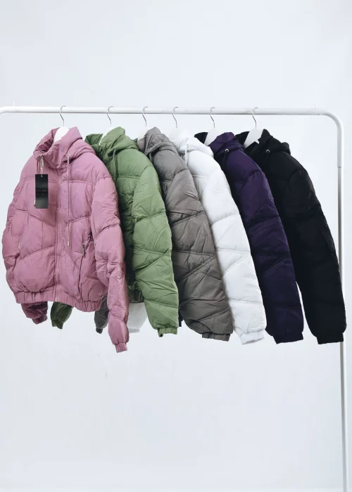 24086b Campera Puffer Opaca Imp