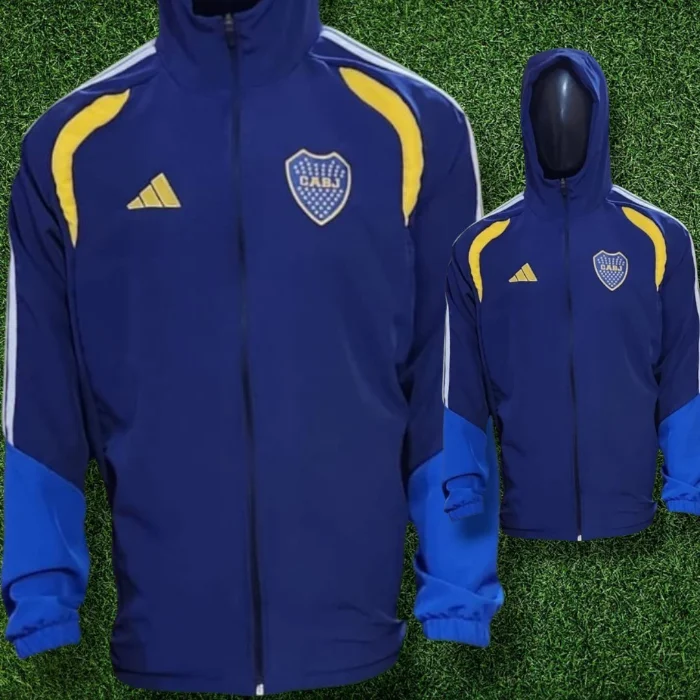 Camperas Boca Juniors Rompeviento 2026