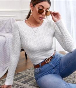 Sweater Trenza Acrilico