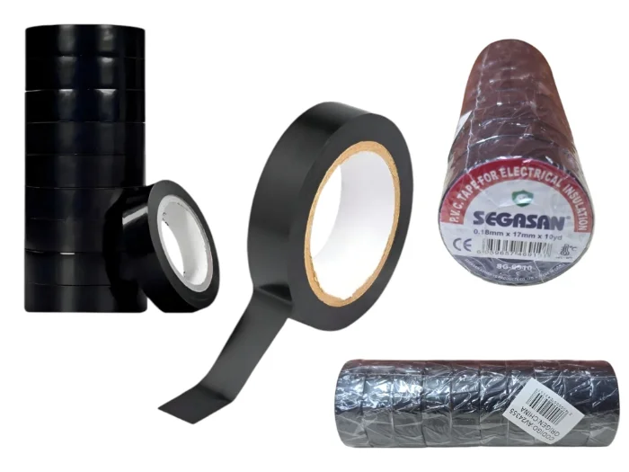 Cinta Aisladora Negra O.18mm X 17mm Pack X10 (av24355)