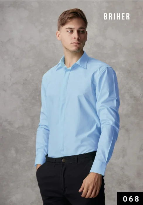 Camisa Celeste de Vestir - Más Colores