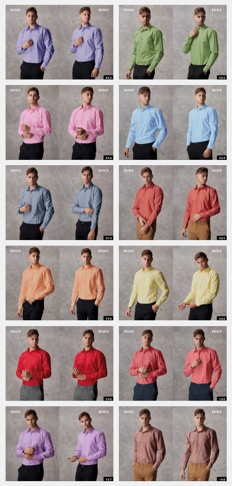 Camisa Celeste de Vestir - Más Colores - Imagen 5
