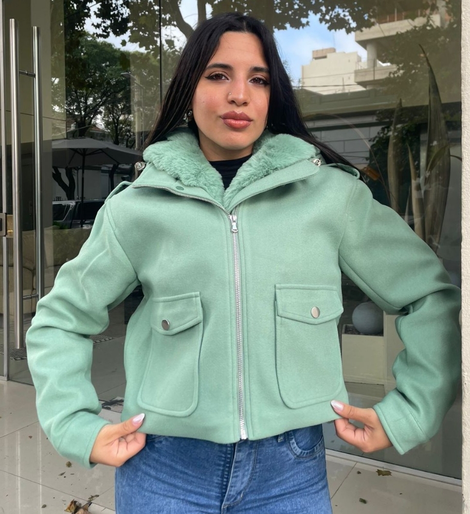 Campera Paño Importado - Imagen 1