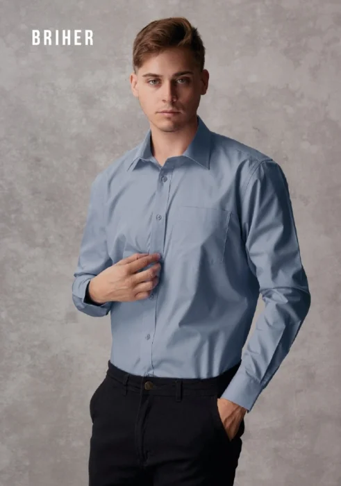 Camisa Gris de Vestir - Más Colores