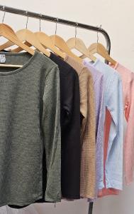 Camiseta Talle Especiales Dama Wafle