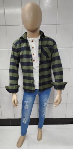 Camisas Leñadora Pilu Fresado de Ñiño con Cuello y Bolsillo - Miniatura 5