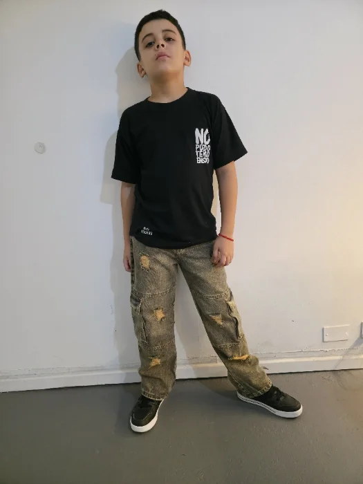 Mom Cargo Unisex Niños