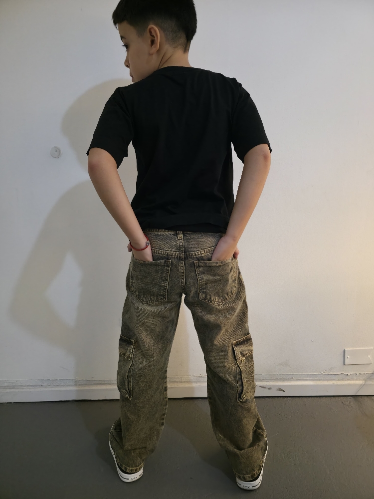 Mom Cargo Unisex Niños - Imagen 4