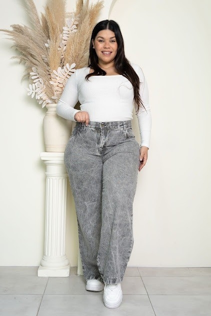 'art. 587.' 48 al 56 Wide Leg + Gris Arenado "t. Especiales" - Imagen 2