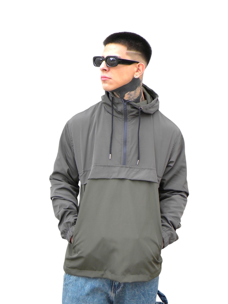 Anorak Bicolor Impermeable - Imagen 2
