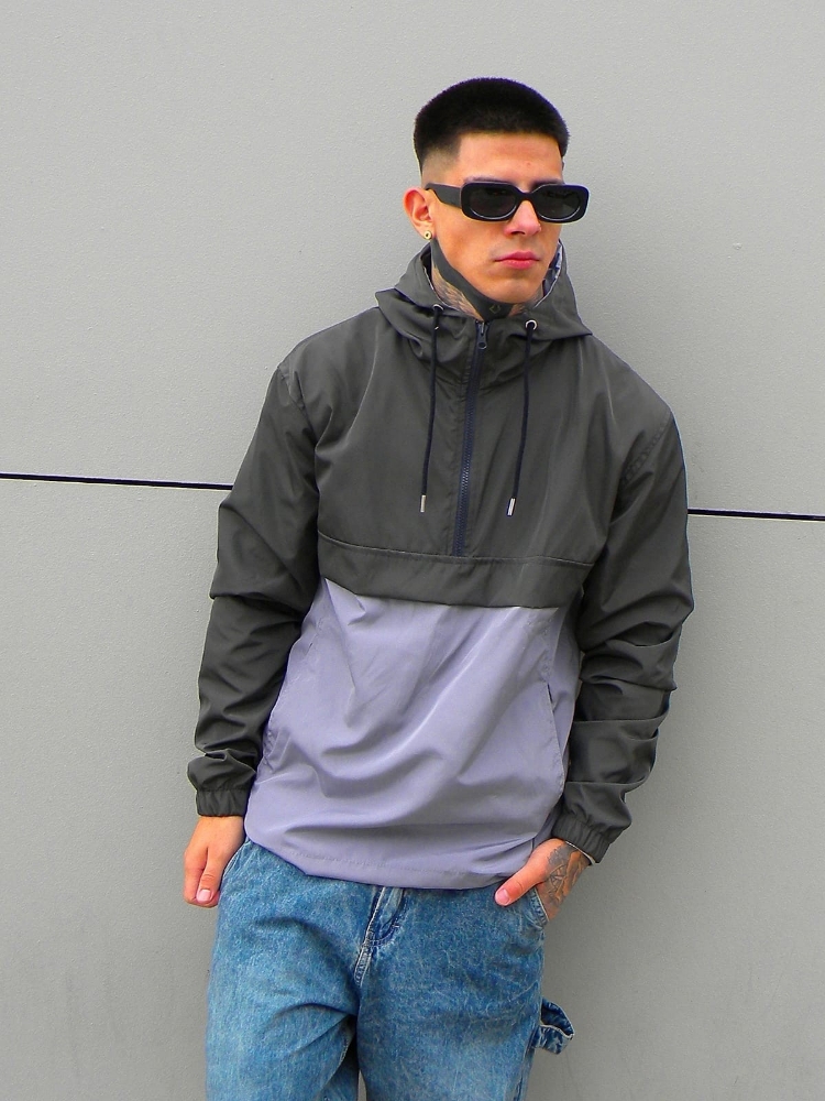 Anorak Bicolor Impermeable - Imagen 3