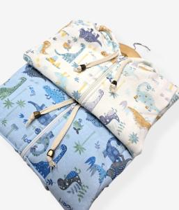 Campera Bebe Friza Estampado Peinado Premium - Miniatura 4