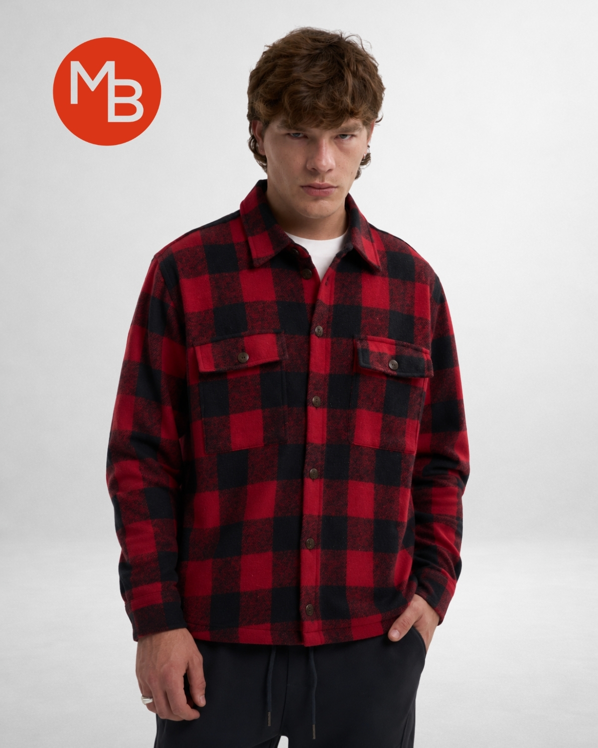 Camisaco Cuadros Talle Comun - 7.jpg