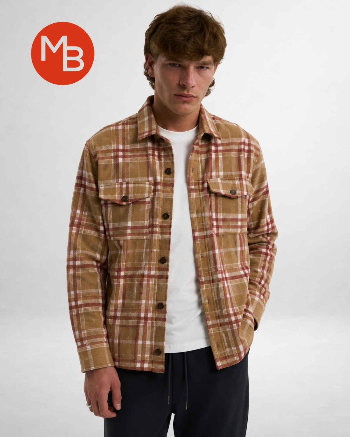Camisaco Cuadros Talle Comun - 9.jpg
