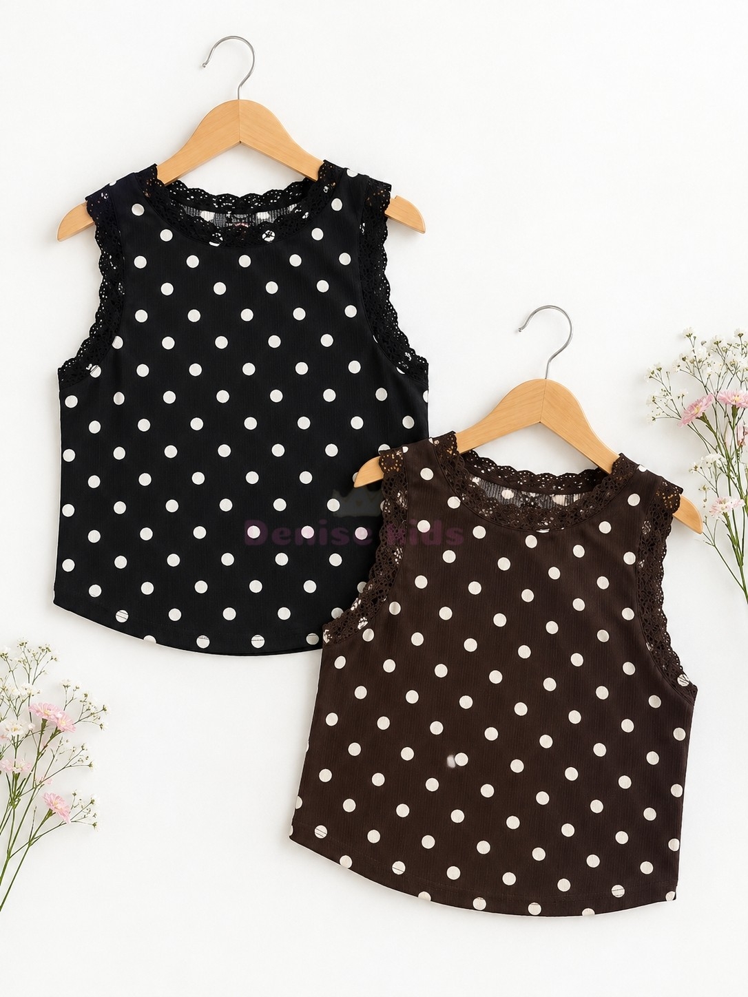 Musculosa Lunares Morley Imp. Elastizado con Encage - Imagen 2