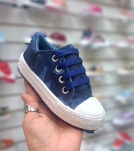 Zapatillas con Cordones Azules Camufladas - Miniatura 3