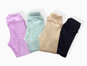 Calzas  Nena Plush con Foil Glitter