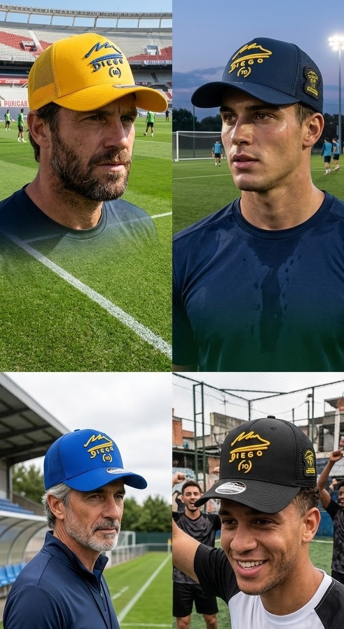 Gorras de Diego Maradona Firma - Imagen 1