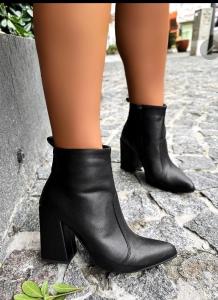 Botinetas Botas Taco 9 Cm