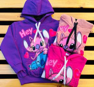 Buzo Comic Stitch Frizados