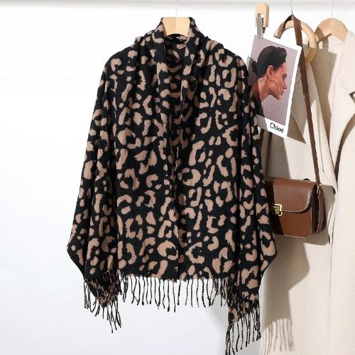 Ruana Pashmina Animal Print Importados - Miniatura 5