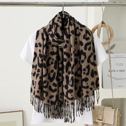 Ruana Pashmina Animal Print Importados - Miniatura 4