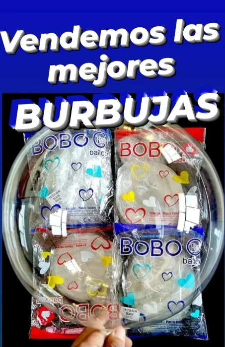 Globos Burbujas Bobo