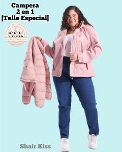 Campera 3 en 1 T-mill, Inflable, Piloto, Chaleco Talle Especiales. - Miniatura 2