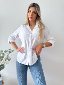 Camisa Lino Manga Larga - Miniatura 2