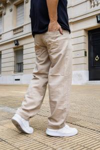 Recto- Beige Bordado Flama - Miniatura 2