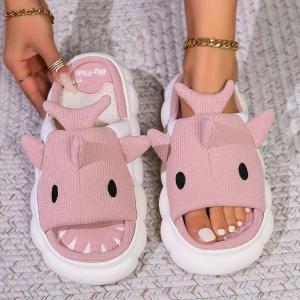 Pantuflonas de Lino Tiburon / Shark  Dama - Miniatura 3