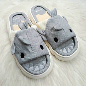 Docena Pantuflonas de Lino Tiburon / Shark Adulto - Miniatura 2