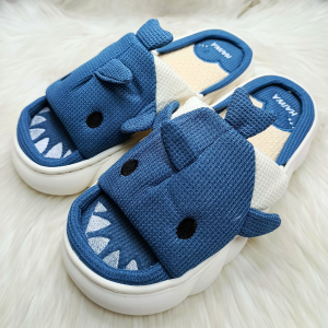 Docena Pantuflonas de Lino Tiburon / Shark Adulto - Miniatura 3