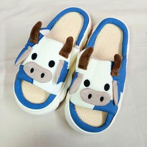 Pantuflonas de Lino Vaquita Adulto