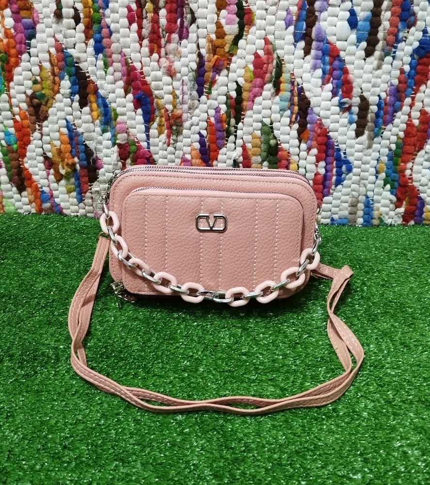 Porta Celular con Cadenita de Cuero Pu Excelente Calidad - Imagen 2