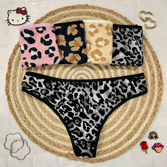 Colaless Animal Print-lenceria Micatu