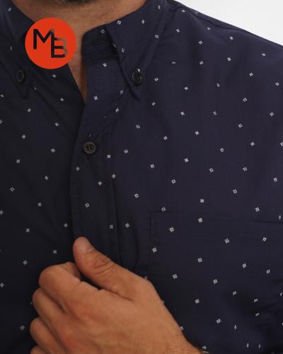 Camisa Rígida Clásica Pintitas - Miniatura 2