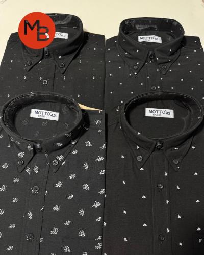 Camisa Rígida Clásica Pintitas - Miniatura 4
